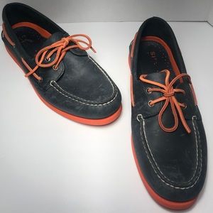 Sperry Men’s Top Sider Slip On Leather Shoes 11
